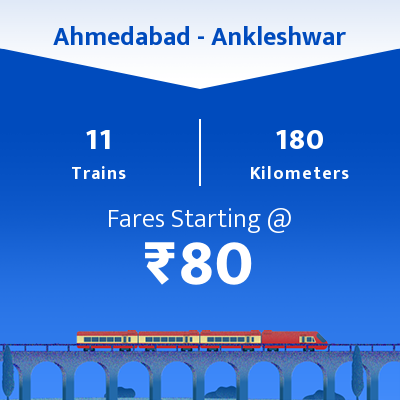Ahmedabad To Ankleshwar Trains